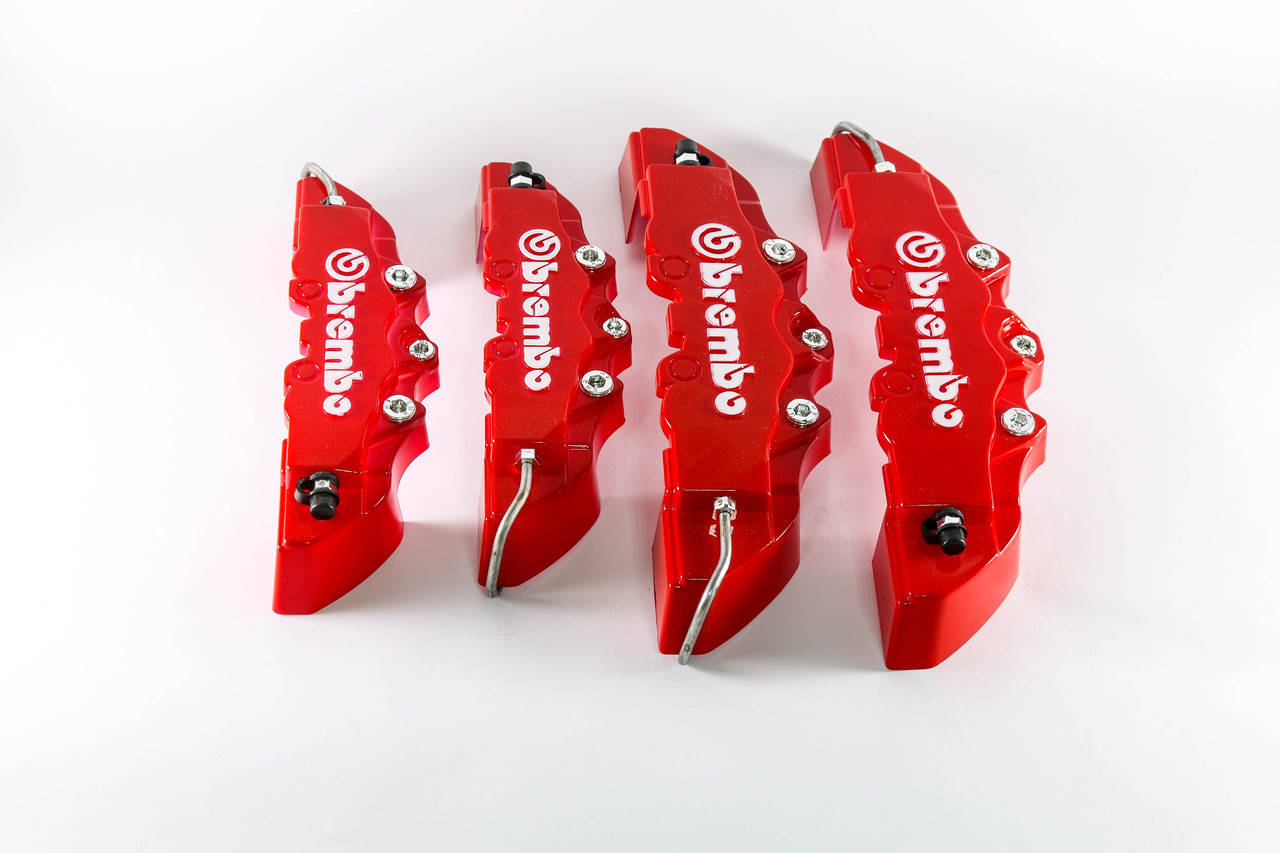 

Декоративные накладки на тормозные суппорта "BREMBO" КРАСНЫЕ R19-21