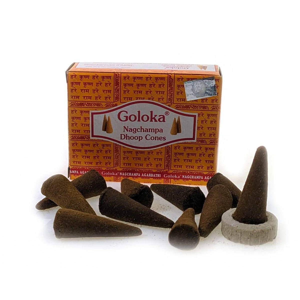 

Nagchampa (Нагчампа)(Goloka)(10 конусов)