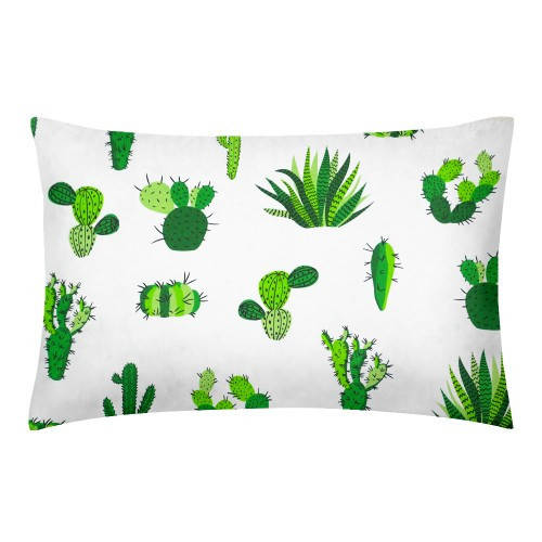 

Наволочка 40х60 детская CACTUS GREEN, Зелёный