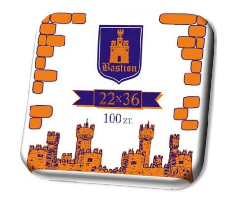 

Пакет майка 22х36 Bastion 100шт/уп, Разные цвета