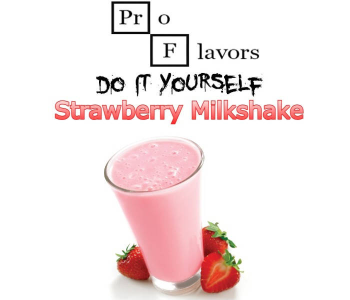 

Набор для замеса жидкости Pro Flavors Strawberry Milkshake 100 мл. 70/30, 3 мг/мл