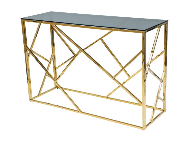 

Консоль ESCADA C стекло дымчастое/золото 120X40 (Signal)