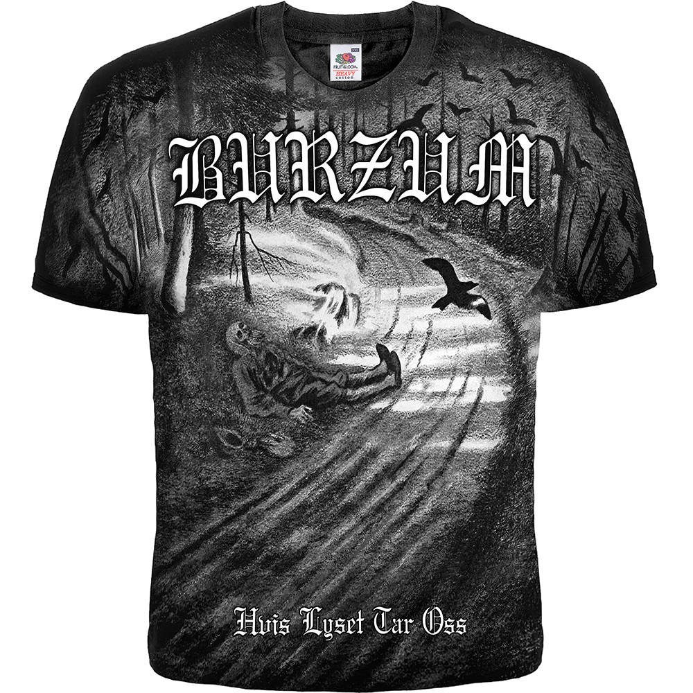 

Футболка Burzum "Hvis Lyset Tar Oss" (black T-Shirt), Размер L