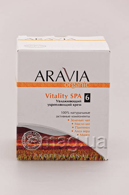 

ARAVIA Professional Organic Увлажняющий укрепляющий крем "Vitality SPA", 550 мл