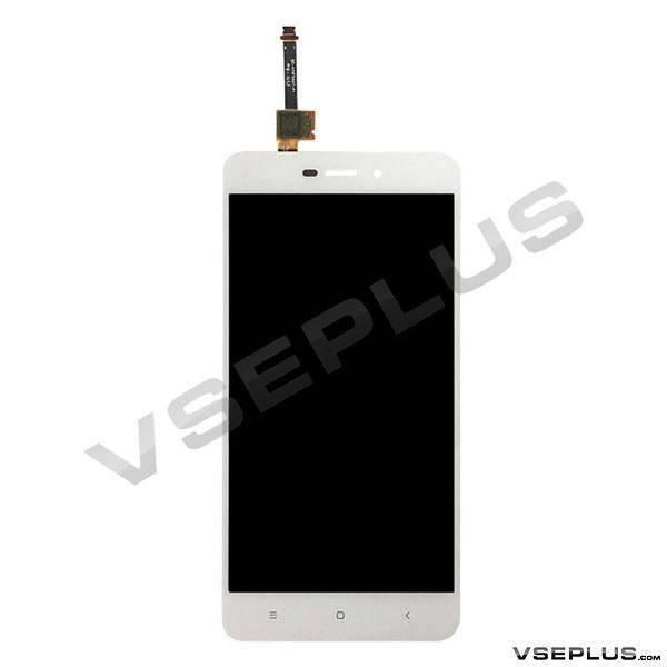 

Дисплей (экран) Xiaomi Redmi 4a, с сенсорным стеклом, белый