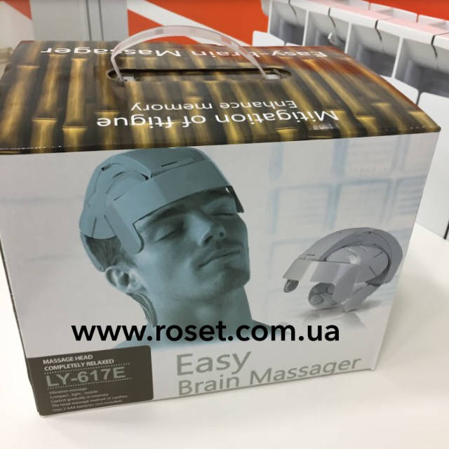 

Вибромассажер для головы и шеи – электро массажный шлем - Еаsy-Вrаin Маssаgеr LY-617Е