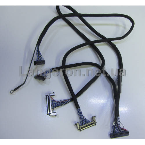 

Комплект кабелей LVDS 120Hz для матриц LG