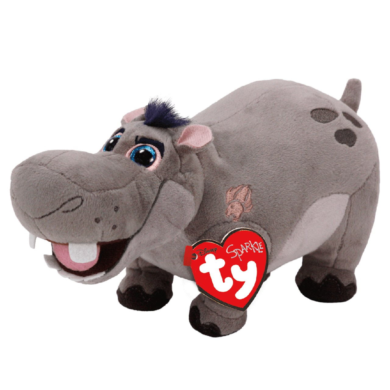 

Мягкая игрушка Disney бегемотик Бешти "Хранитель Лев" - Beshte, The Lion Guard, TY Sparkle, Серый