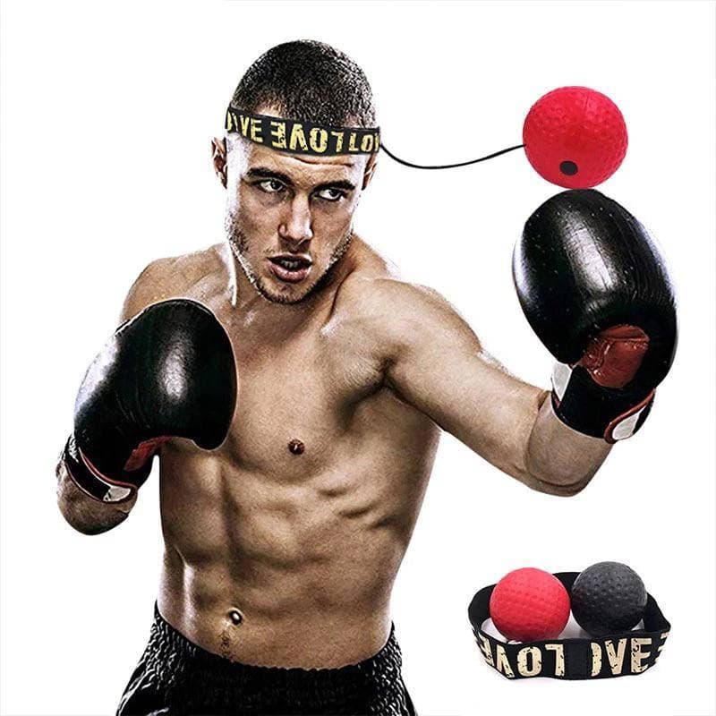 

Тренажер мяч для бокса Fight Ball Файт Болл, мячик на резинке красный