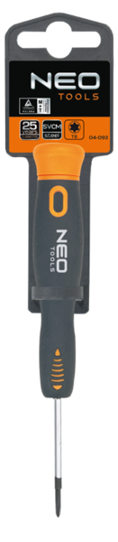 

Отвертка крестовая прецизионная PH1x40мм NEO 04-087