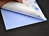 Термопрокладка 3K400 KL30 клейка 1,5 мм 100 x 100 4 W/mK синя клейка термоінтерфейс з клеєм, фото 3