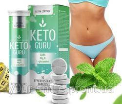 Keto Guru (Кето Гуру) шипучие таблетки для похудения. Акция 1+1=3 - фото 1 - id-p1050465157