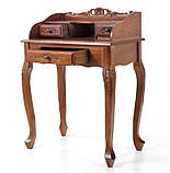 Секретер коричневий у класичному стилі, фото 3