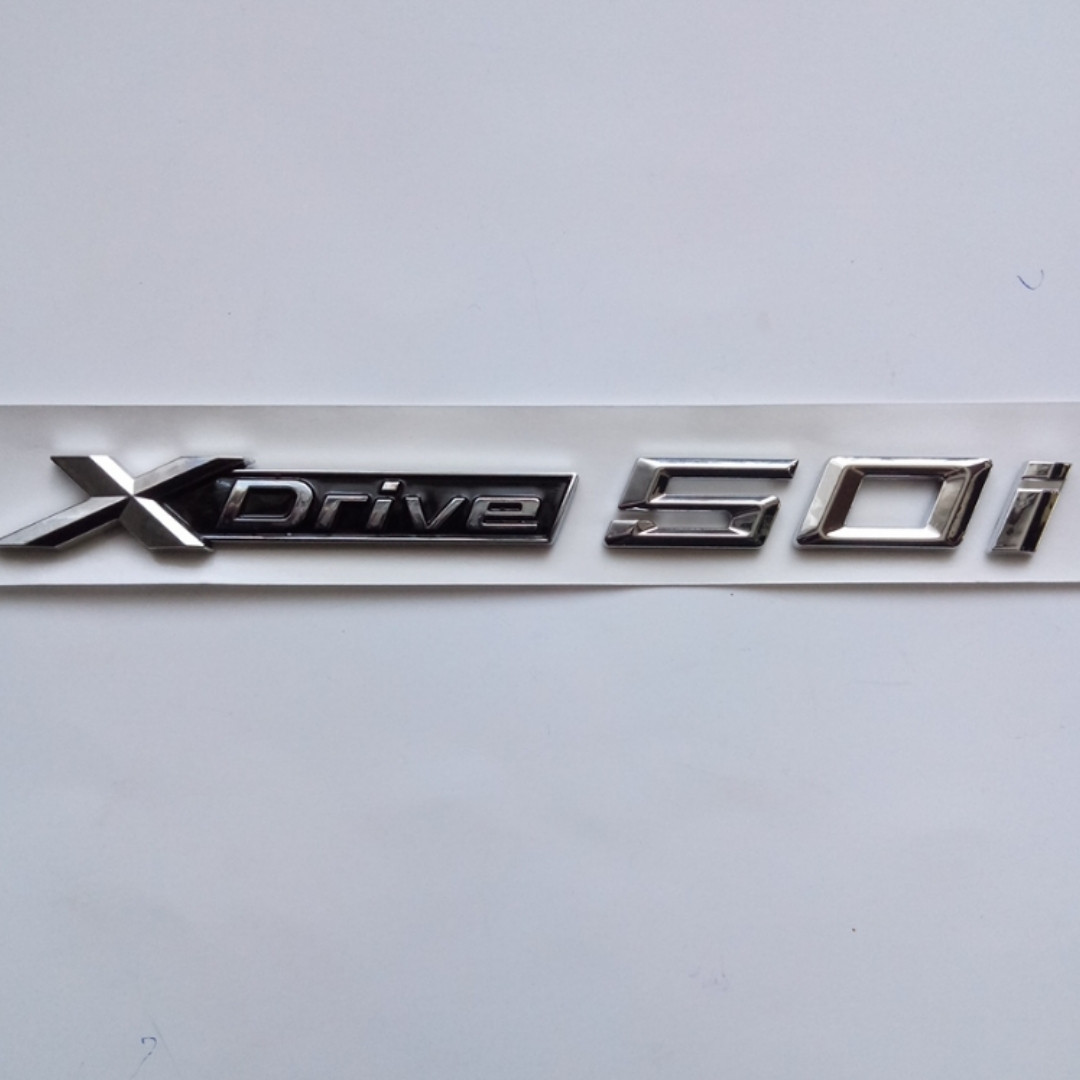 Шильдик напис X drive 50i