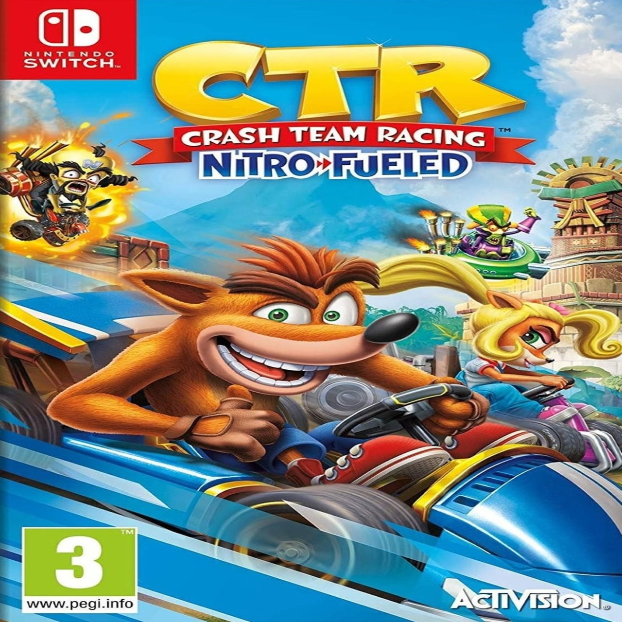 Crash Team Racing Nitro-Fueled (англійська версія) Nintendo Switch