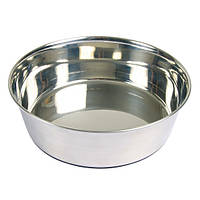 Тrixie Stainless Steel Bowl миска стальная на резиновом основании 1л