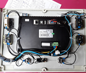 Система управления механизмом поворота театральной сцены на базе преобразователя частоты Hitachi. 5