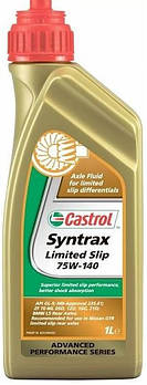 Трансмісійна олива Castrol Syntrax limited Slip 75w140 (Каністра 1л)
