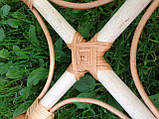Кошик плетена багетниця на підставці для магазинів, супермаркетів, фото 4