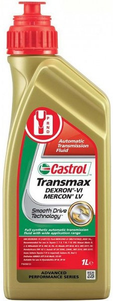 Трансмісійне масло Castrol Transmax Dexron VI Mercon LV (Каністра 1л)
