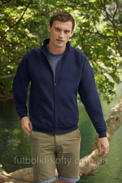 Чоловіча преміум кофта на замку Premium sweat jacket, бавовна, фото 1