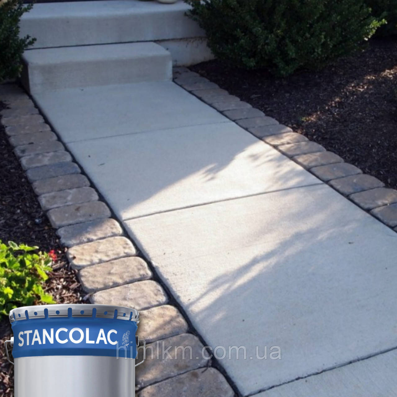 Лак акриловый для штампованного бетона, бетонных полов, бетонных ...