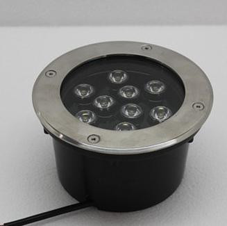 Підводний вбудований професійний світильник 9*1W RGB ip68 Ecolend