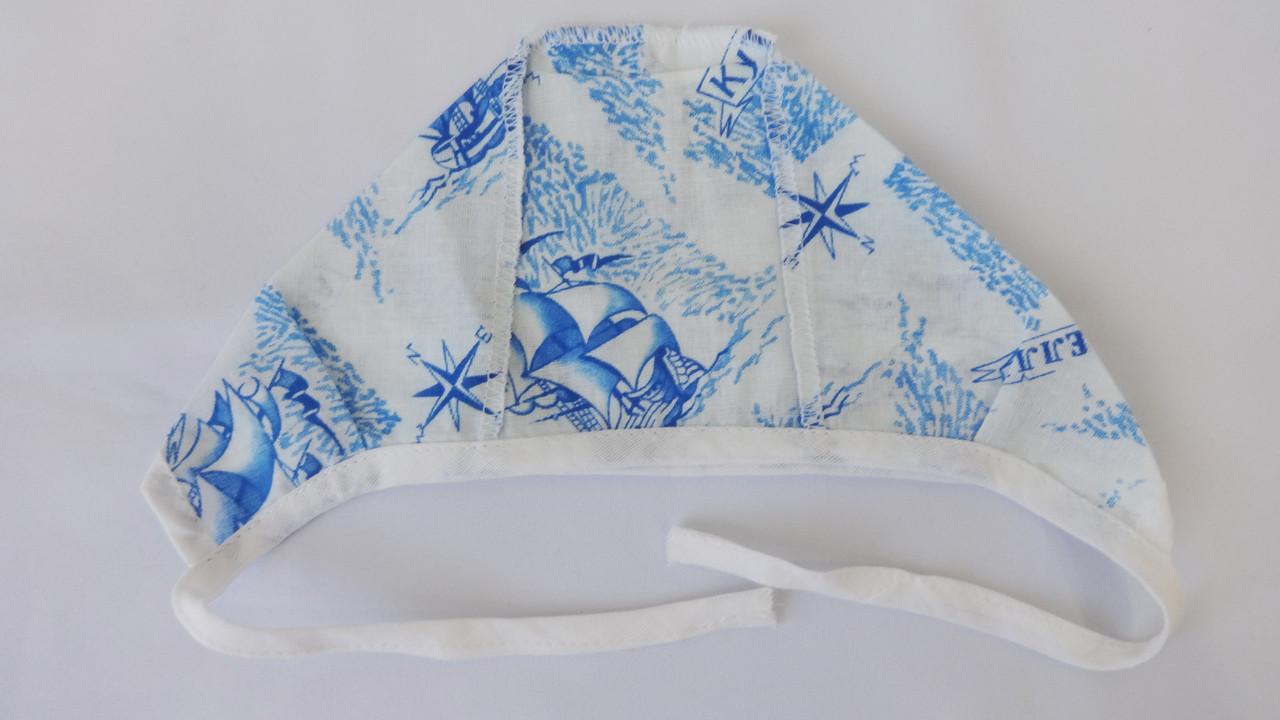 Чепчик дитячий ситцевий, фото 1