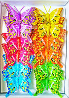 Метелики з пір'я 12 см