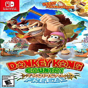 Donkey Kong Country: Tropical Freeze (англійська версія) Nintendo Switch