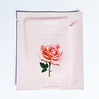Маска для укрепления контура лица с экстрактом розы JMsolution Glow Luminous Flower Lift-Up V Mask Rose