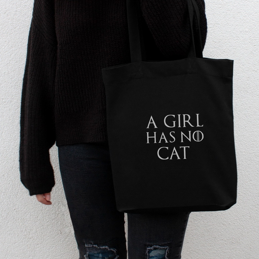 Екосумка GoT A girl has no" персоналізована