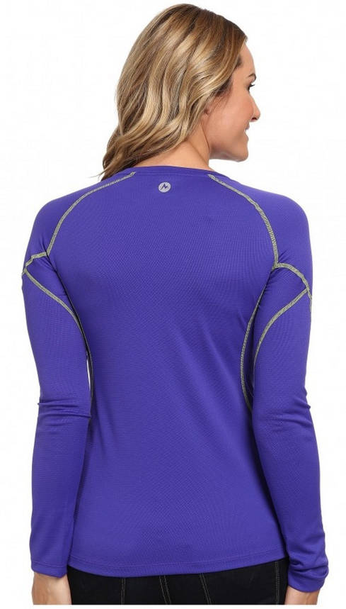 Термокофта Marmot Wm's ThermalClime Sport LS Crew L electric blue 12740.2692, фото 2