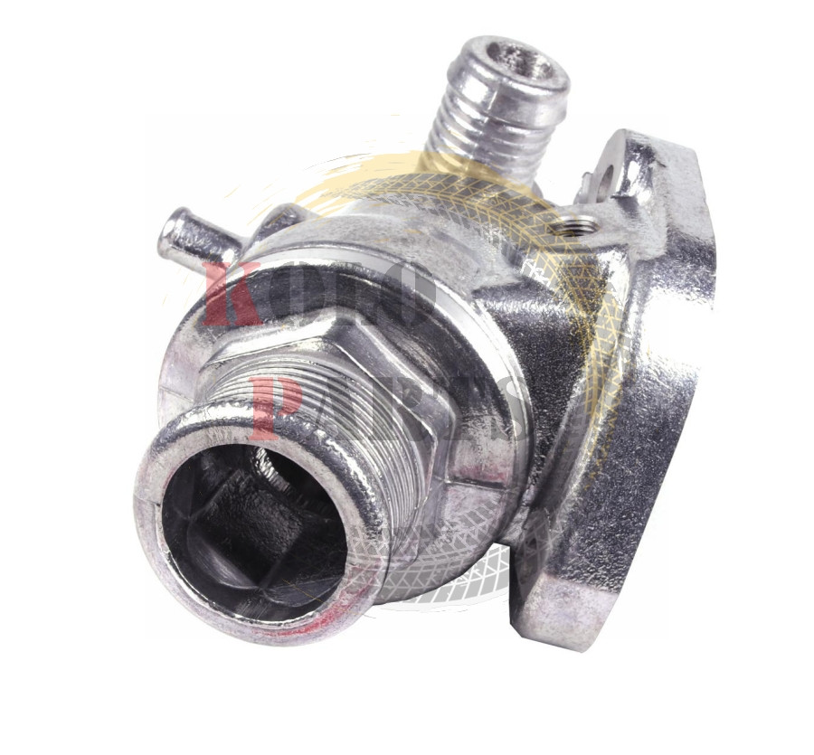 Корпус термостата Ford Transit 2.5D металевий (без другого датчика) Форд Транзит флянець, фото 1