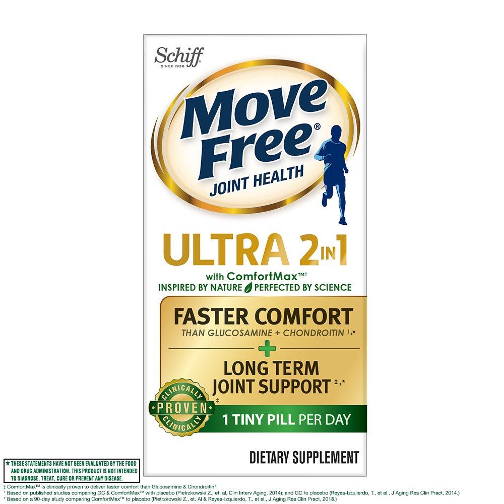 Schiff, Move Free Ultra, 2 в 1, для суглобів на основі фруктозворотна, 30 таблеток