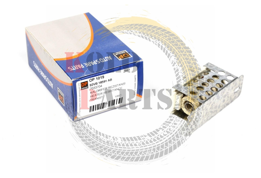 Реостат пічки Ford Transit 1991-1998 Резистор вентилятора пічки Форд Транзит регулятор вентелятора опалення, фото 1