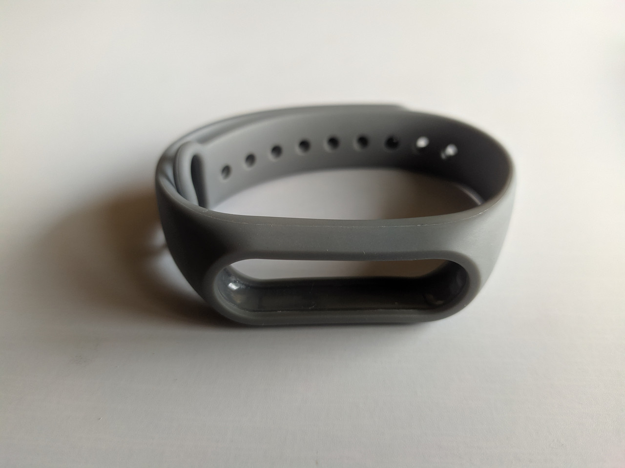 Ремінець Xiaomi Mi Band 2 силіконовий браслет Сірий 1092P