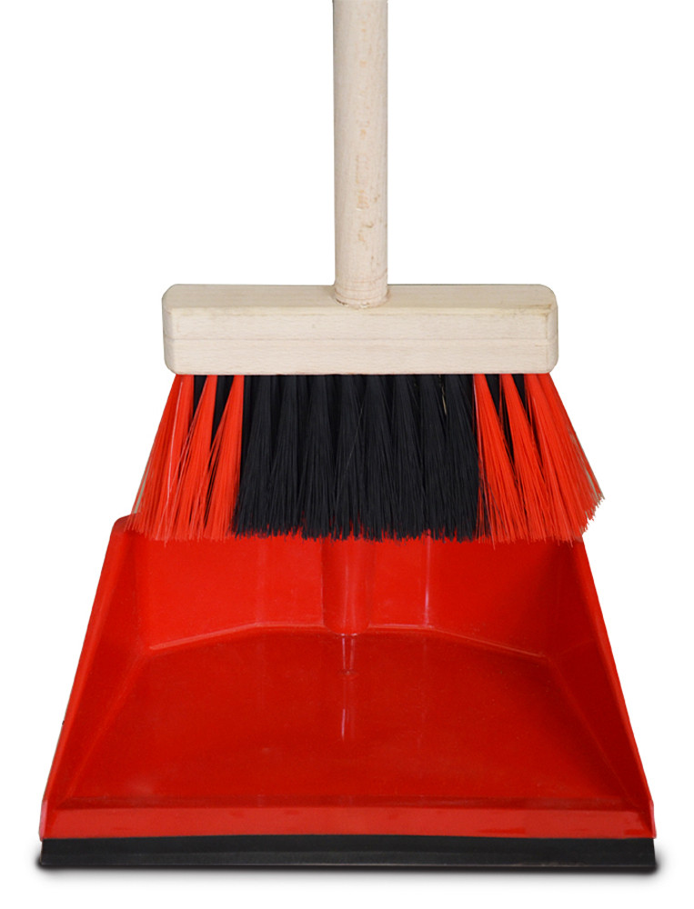 Набір для прибирання Україна Лінивець щітка і совок (70-584)