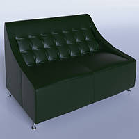 Офисный диван "Полис" (бесплатная доставка) Темно-зеленый