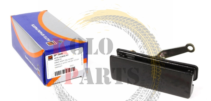 Ручка задніх дверей ляди Ford Transit, Connect із 2000г. - Форд Транзит, зовнішній конект на задню ляду, фото 1