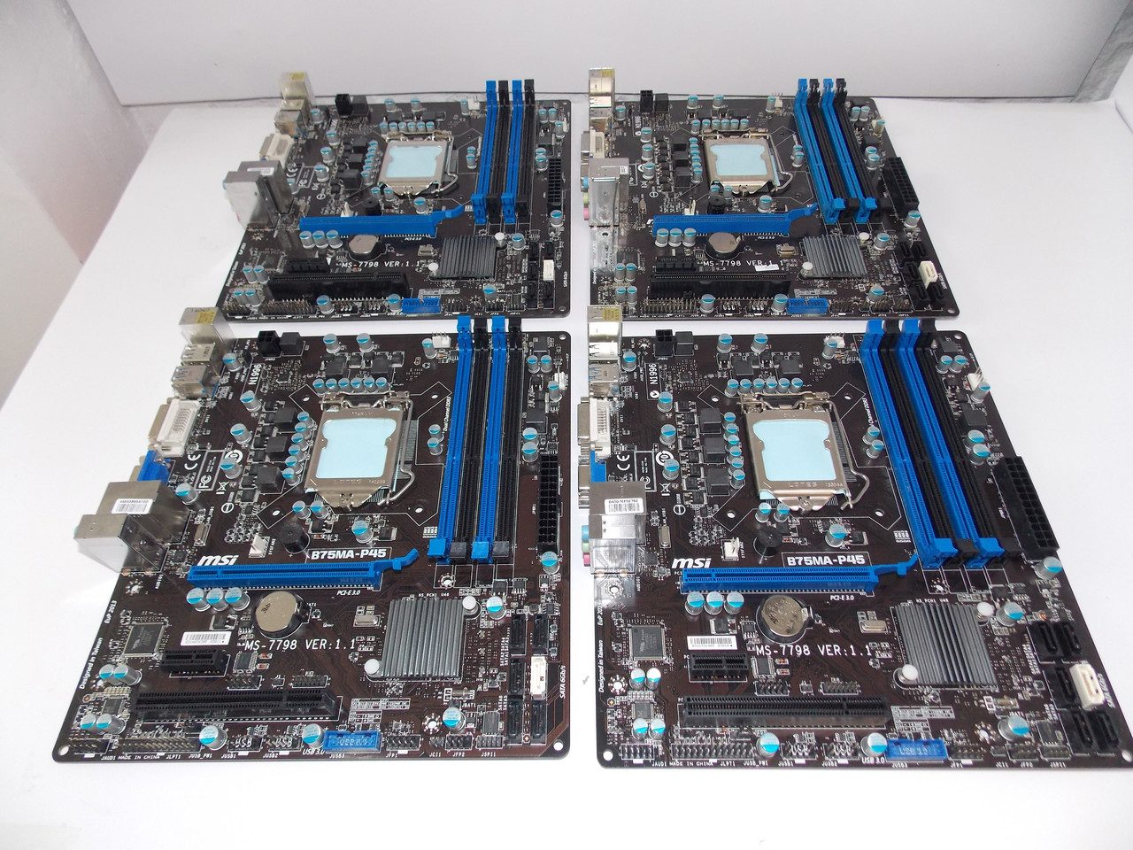 Материнская плата MSI B75MA-P45 (s1155/B75/4xDDR3) БУ: продажа, цена в ...