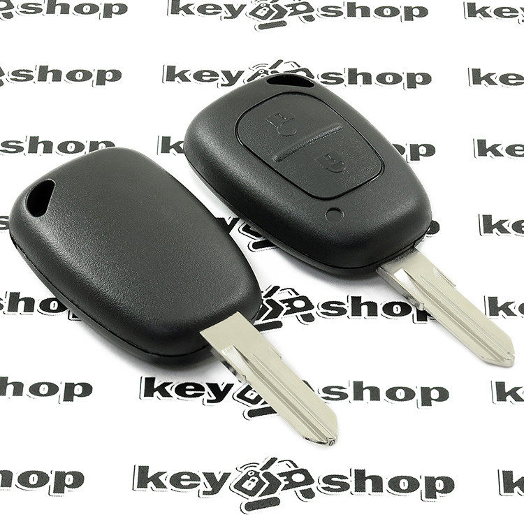 Корпус ключа для Nissan (Ниссан) 2 - кнопки, лезвие VAC102 - фото 2 - id-p117463655