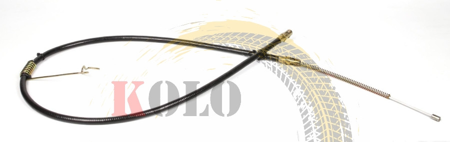 Трос стоянкового ручного гальма лівий Ford Transit з 2000 р. (завдовжки, RWD) Форд Транзит ручка, фото 1