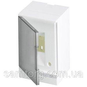 Щит ABB Basic E BEW402202, 2 мод., навісний, прозора (1SZR004002A2200), фото 1