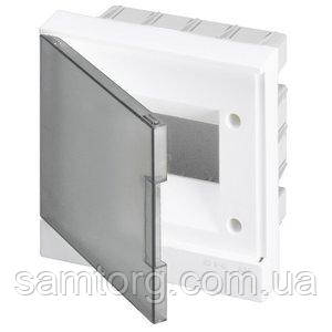 Щит ABB Basic E BEF402206, 6 мод., вбудовуваний, прозора (1SZR004002A1202), фото 1