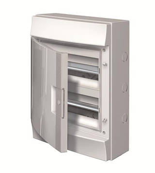 Щит ABB Mistral65 24 мод., 2 ряд., з клемами, накладної (1SLM006501A1104)