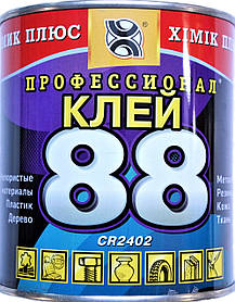 Багатофункціональний контактний клей для різних матеріалів 88 CR 2402 3л / 2,3кг