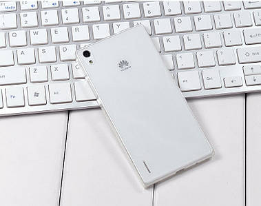 Ультратонкий 0,3 мм чохол для Huawei Ascend P7 прозорий