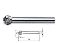 Борфреза, тип "D" ( сферическая), 8,0х6,0х6мм