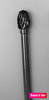 Борфреза, Тип "Е", Овал, хвостовик 3 мм, диаметр 3мм